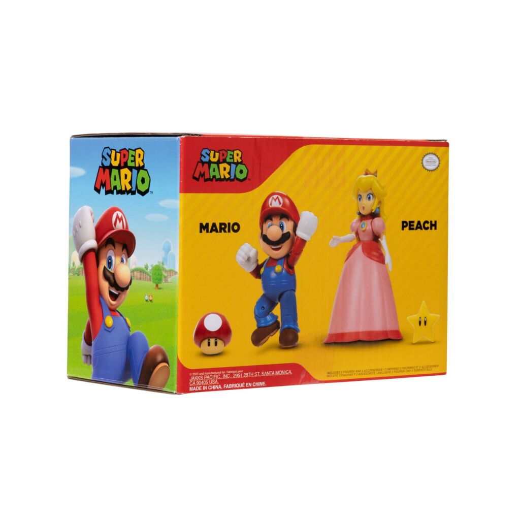 Super Mario figurki Mario i Peach