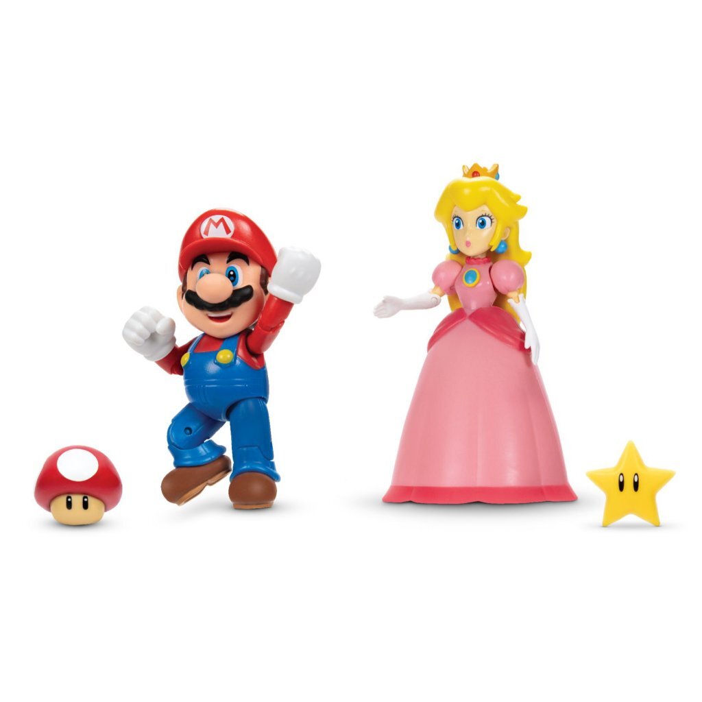 Super Mario figurki Mario i Peach