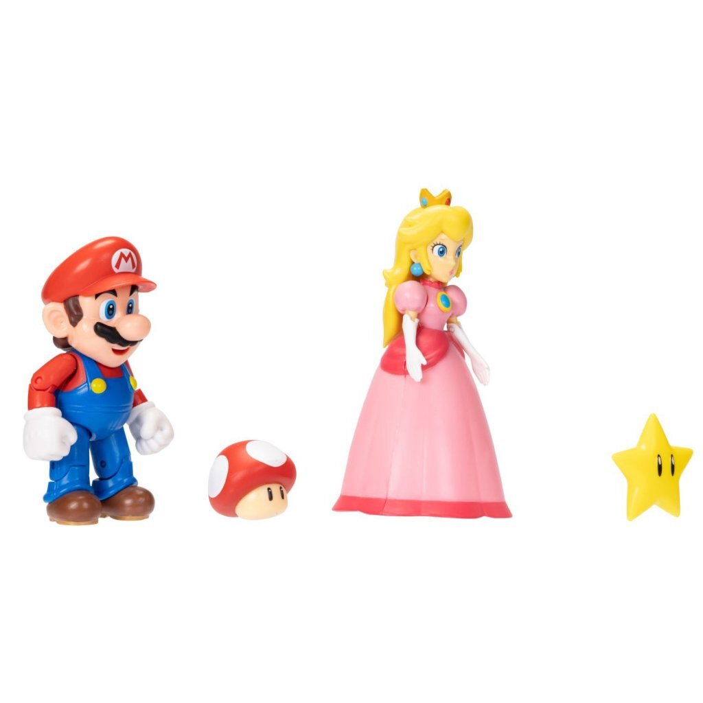 Super Mario figurki Mario i Peach
