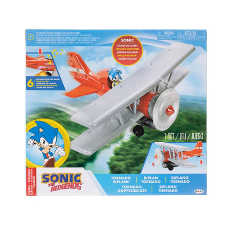 Dwupłatowiec sonic tornado innych marek + światło i dźwięk