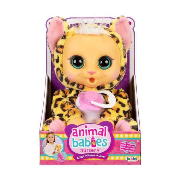 Jakks Animal Baby lampart + dźwięk