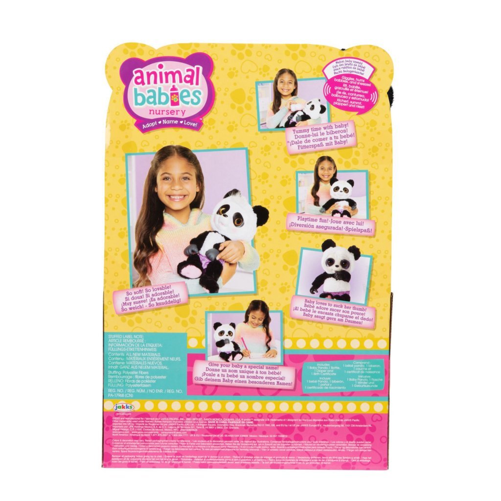 Jakks-zwierzęca panda + dźwięk