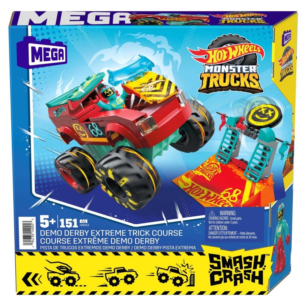 Demo Mega Hot Wheels firmy Mattel Derby Extreme