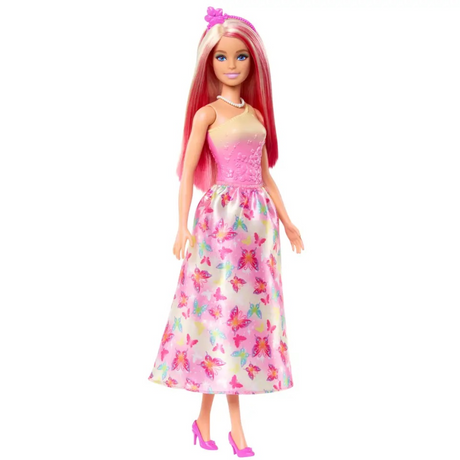 Lalka Barbie syrenka z różowymi włosami - lalka