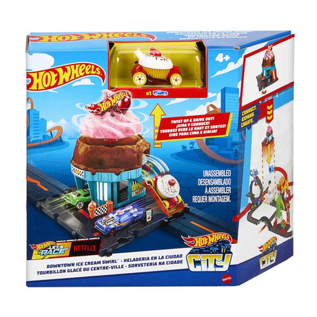 Zestaw Hot Wheels City Center — wir lodów