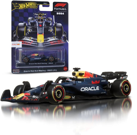 Hotwheels premium metalen formuła 1 verzamelbaar speelgoed raceauto - max verstappen red bull