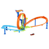 Uruchom i uruchom Hot Wheels z prędkością błyskawicy - zapętlony tor