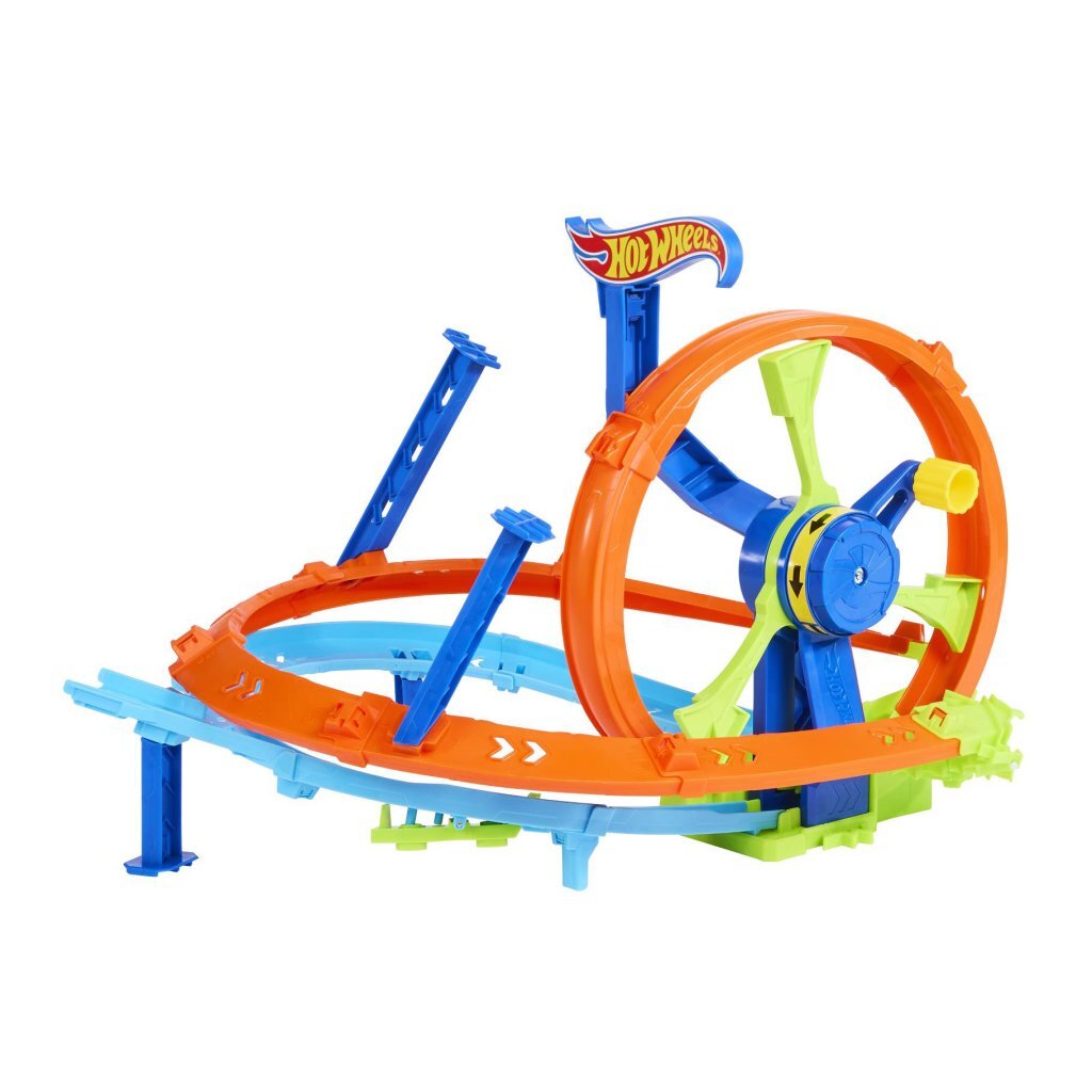 Uruchom i uruchom Hot Wheels z prędkością błyskawicy - zapętlony tor