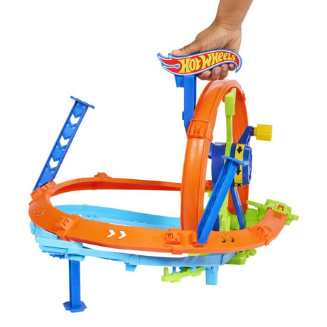 Uruchom i uruchom Hot Wheels z prędkością błyskawicy - zapętlony tor