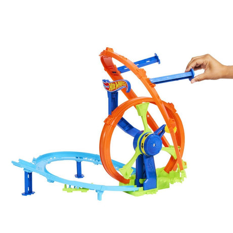 Uruchom i uruchom Hot Wheels z prędkością błyskawicy - zapętlony tor