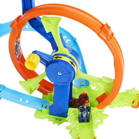 Uruchom i uruchom Hot Wheels z prędkością błyskawicy - zapętlony tor