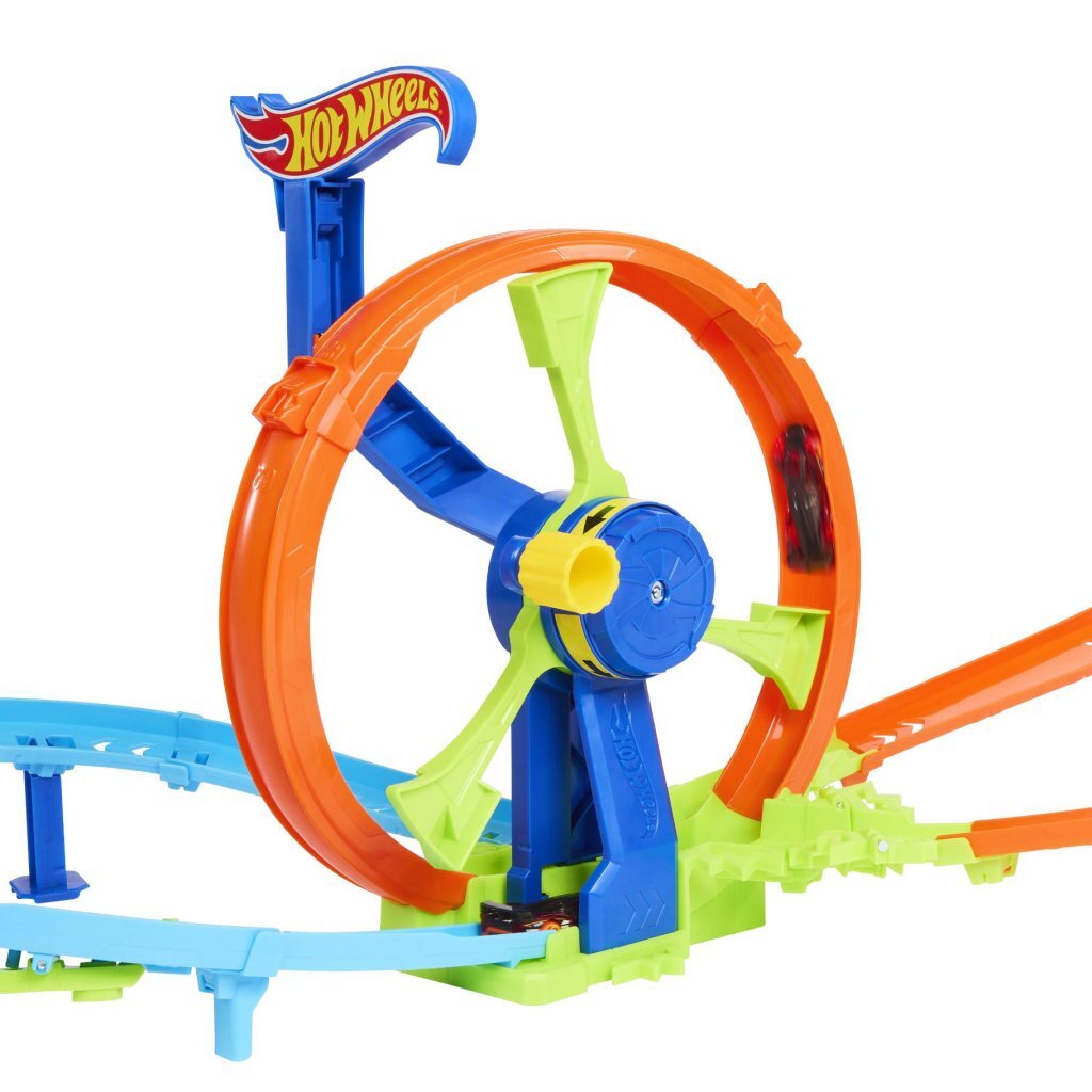Uruchom i uruchom Hot Wheels z prędkością błyskawicy - zapętlony tor