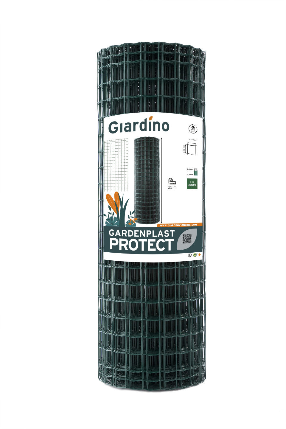 Produkty Giardino Siatka ogrodowa Gardenplast Protect Green 102cm x 25m