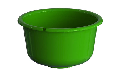 Produkty wkładana do tacy, miska do karmienia plastikowa zielona 8l