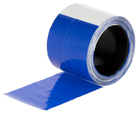 Produkty Ako Taśma ogrodzeniowa niebiesko-biała w kratkę 80mm w rolce 100m