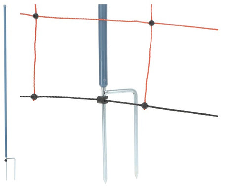 Słupek zamienny produktów Ako do siatki na owce niebieski podwójny szpilka 122cm