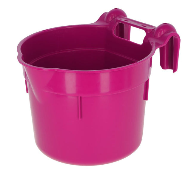 Abi Products plastikowa miska na karmę hangon różowa 8l