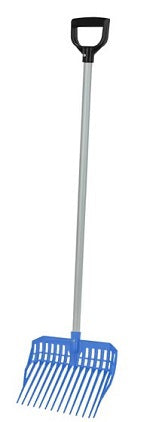 Mm eurotool producten vijgenvork ecofork mini blauw compleet met steel