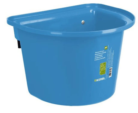 Produkty Miska na karmę z wieszakami półokrągła błękitna 12l