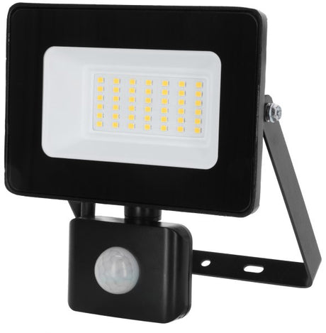 Produkty Naświetlacz LED do zastosowań zewnętrznych 30W z czujnikiem ruchu