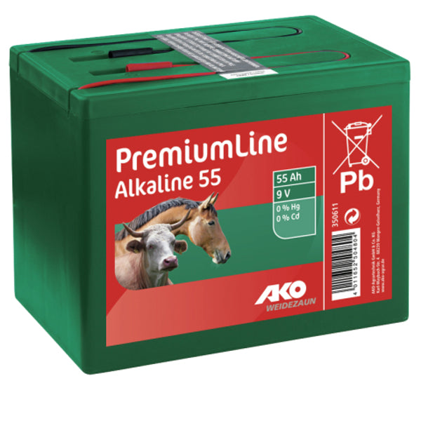 Produkty Ako, sucha bateria alkaliczna 9v 55ah
