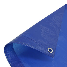 Producten afdekzeil blauw 110gr 10x12m