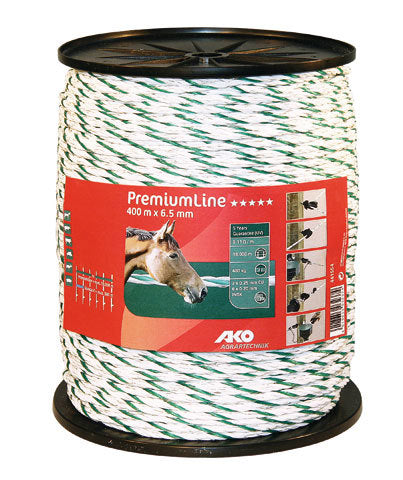 Produkty Ako premiumline przewód porażenia prądem biały zielony 6 5mm 400m