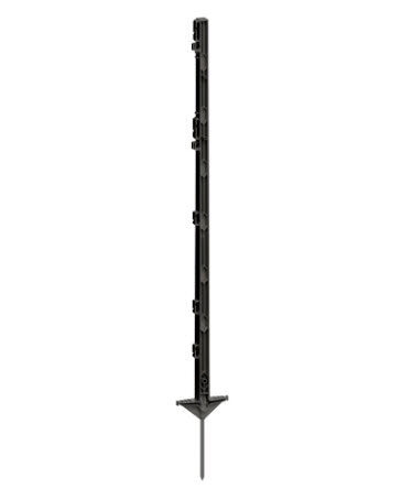 Słupek plastikowy Ako Products Expert 105 cm, podwójny stopień, antracytowy