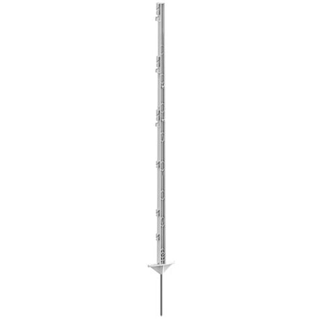 Ako Products Expert Słup plastikowy biały 125 cm 5 sztuk z podwójną podstawą