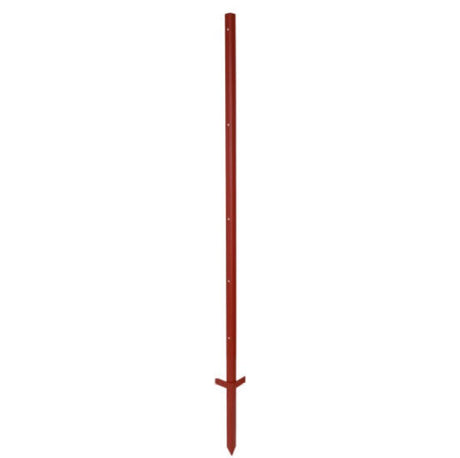 Produkty Ako Słupek kątowy stalowy malowany na czerwono 3mm 165cm 10 sztuk
