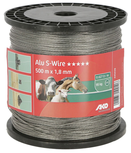 Produkty Ako Lica z drutu aluminiowego 1 8mm 500m