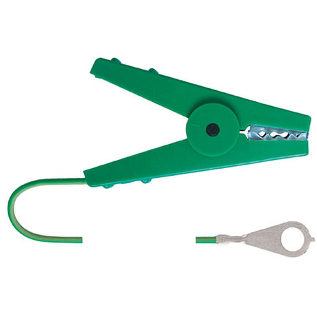 Kabel uziemiający produktów Ako w kolorze zielonym