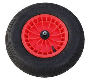 Produkty Fort koło 4 80 4 00x8 felga plastikowa czerwona oś 13cm 2warstwowa