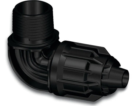 Produkty kolano 90 pp 16 mm q j deszcz dr 6 bar czarny v wąż nawadniający