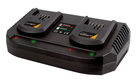Produkty Batavii Maxxpack 18v ładowarka duo 2 x 3 5ah