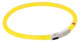 Produkty Kerbl Obroża Maxi Safe LED w kolorze żółtym, długość 55 cm