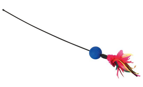 Produkty Miotełka z piór i piór 51cm z grzechotką
