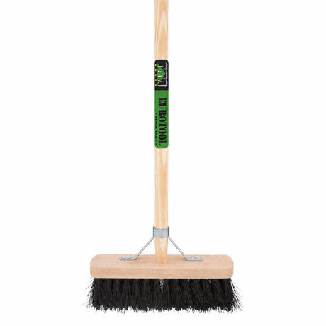Mm produkty eurotool miotła fsc 29cm umywalka czarna mm plus uchwyt 150cm plus uchwyt na kij