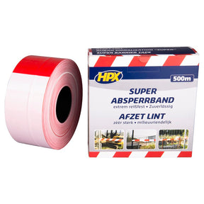 Produkty Hpx taśma barierowa czerwono-biała 8cm 500m