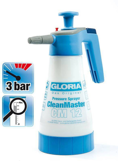 Produkty Gloria Ręczny opryskiwacz ciśnieniowy Clean Master cm12 1 25 litrów
