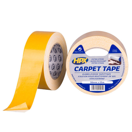 Produkty Hpx dwustronna taśma dywanowa biała 50mm x 25m