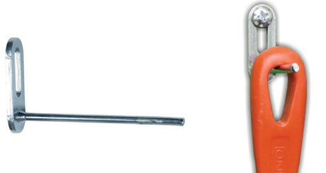 Produkty Connex z pojedynczym haczykiem prostym 46x80x4mm
