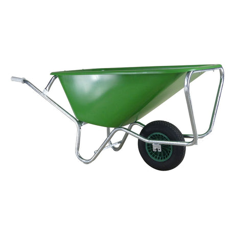 Produkty Fort Taczka fs 165l, zielony kontener HDPE, podstawa ocynkowana