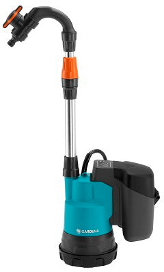 Produkty Gardena Zestaw akumulatorowej pompy deszczowej 2000 2 18v p4a
