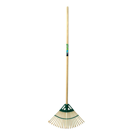Mm produkty eurotool Grabie do trawy mm bambusowe 22tds z rączką 120cm