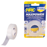 Produkty Hpx dwustronna taśma klejąca maxpower przezroczysta 19mm x 2m