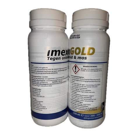 Produkty imex gold przeciw chwastom i mchom 450ml