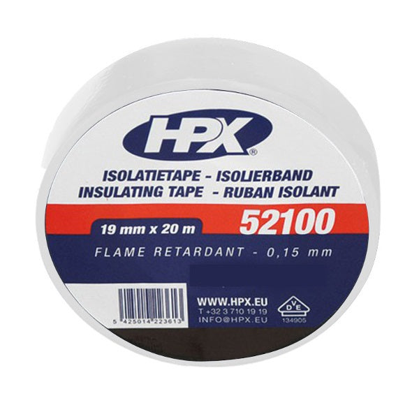 Taśma izolacyjna produktów Hpx 52100 vde 19mm 20mtr biała