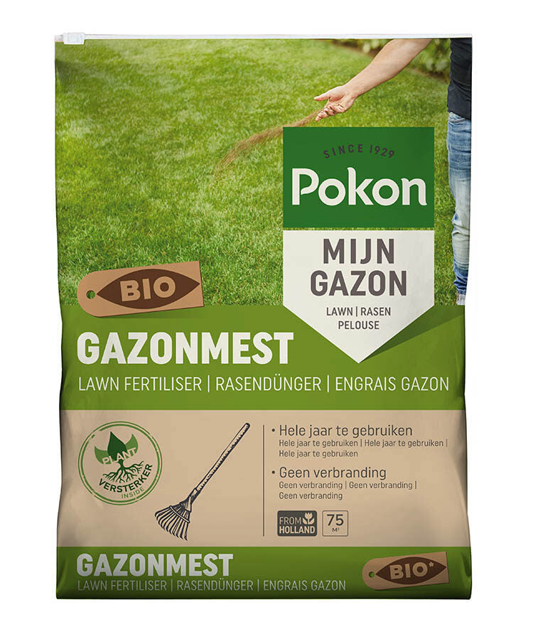 Produkty Pokon Bio nawóz trawnikowy na powierzchnię 75m2 5kg