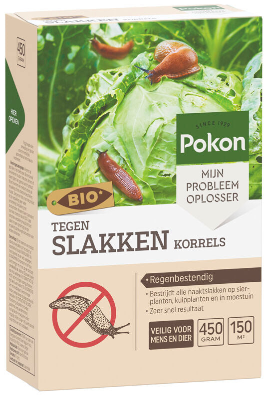 Pokon produkty bio przeciw ślimakom granulat 450gr